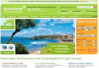 © Screenshot: www.eurocamp.de